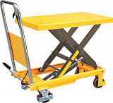 Lifting tables with single shears