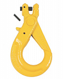Self-locking hook with fork attachment